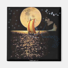 Sail Into The New Year Magnet