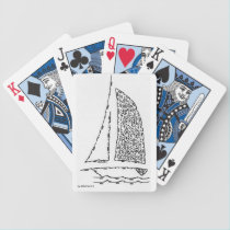 SAILBOAT playing cards