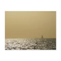 Sailboat on the sea, Dubai postcards