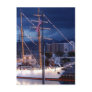 Sailboat with Decorative Lights Post Card