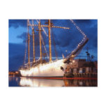 Sailboat with Lights Postcard