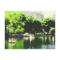 Sailboats-Conservatory (Impressionist) Postcard