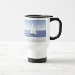Sailboats on the  Horizon Travel Mug
