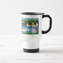 Sailboats - Shih Tzu (P) Coffee Mugs