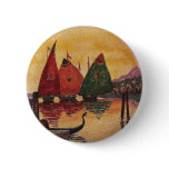 Sailboats Vignette Vintage Birthday