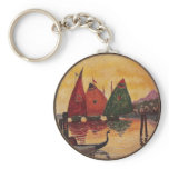 Sailboats Vignette Vintage Birthday
