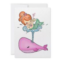 Sailin With a Whale Invites