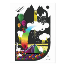 Sailing around my dreams post card