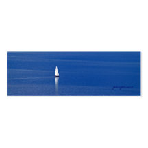 sailing away business card templates