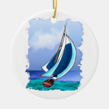 Sailing Away Ornament