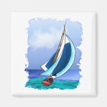 Sailing Away Refrigerator Magnets
