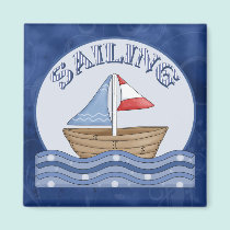 Sailing Boat magnets