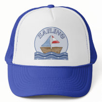 Sailing Boat Mesh Hats