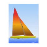 Sailing Boat - Voilier Postcard