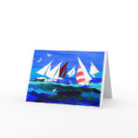 Sailing Boats Greeting Card