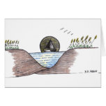 " Sailing " card