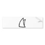 sailing icon bumper stickers