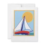 Sailing.