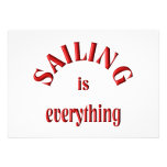 Sailing is Everything Custom Invitations