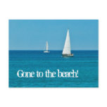 Sailing . . . New Address postcards