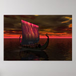 Sailing on poster