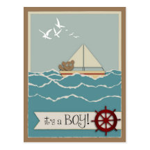 Sailing Postcard