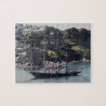 Sailing Ship in Fowey Harbour. Puzzles