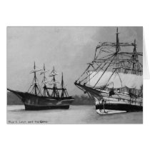 Sailing Ships Greeting Card
