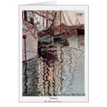 Sailing Ships In The Wave-Agitated Water Cards