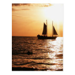 SAILING SUNSET, MONTEGO BAY, JAMAICA POST CARDS