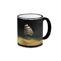 Sailing The Desert - Mug