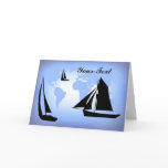 Sailing the World Greeting Card