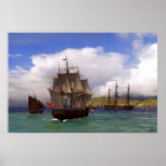 sailing to southern shores posters