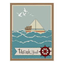 Sailing TY Postcard