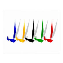 Sailing   Yacht lovers yachting sail boat Postcards