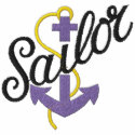 Sailor Anchor embroidered shirts