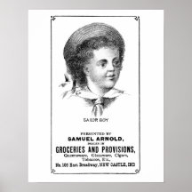 Sailor Boy Grocery Store Ad Posters