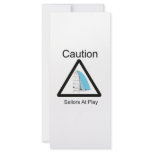 Sailors At Play Custom Rack Card