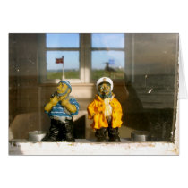 Sailors on Aero Greeting Card