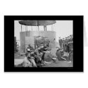 Sailors Relaxing on the USS Monitor 1862 cards
