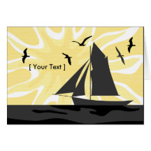 Sailors Sunrise Greeting Card