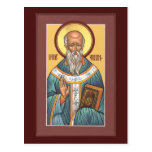 Saint Aidan Prayer Card Postcards