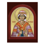 Saint Alexandra Prayer Card Postcard