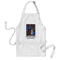 Saint Ambrose confronts Emperor Theodosius Apron