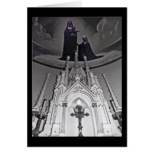 Saint Anne's Catholic Church on Mackinac Island Greeting Card