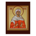 Saint Apollonia Prayer Card Post Card