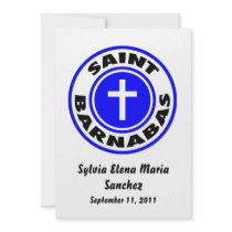 Saint Barnabas Invite