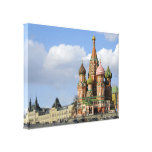 Saint Basil Cathedral. Red Square Moscow Russia Canvas Print