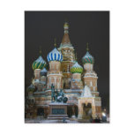 saint basil's night postcards