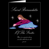 SAINT BERNADETTE OF THE GROTTO cards
